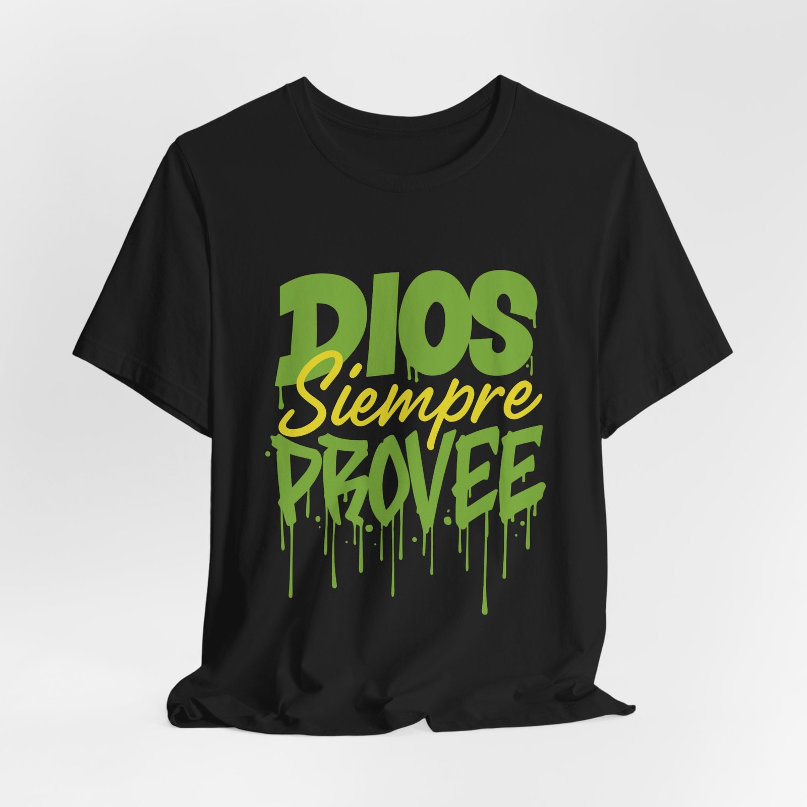 "God Will Always Provide" Christian T-Shirt - Graphic Faith Tee - Imagen 8