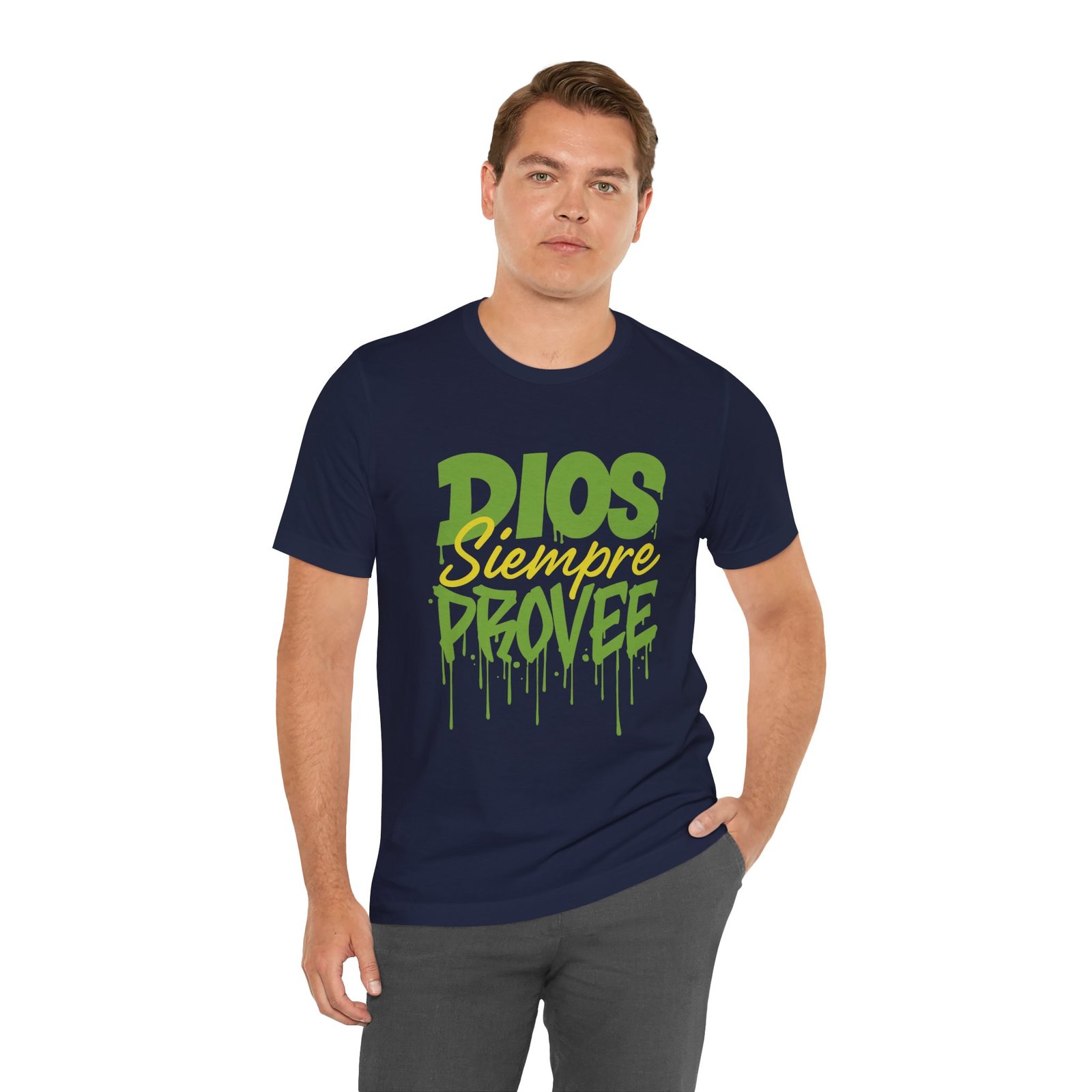 "God Will Always Provide" Christian T-Shirt - Graphic Faith Tee - Imagen 17