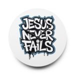 acrylic-wall-clock-jesus-never-fails-graffiti-christian-wall-clock-inspirational-home-decor