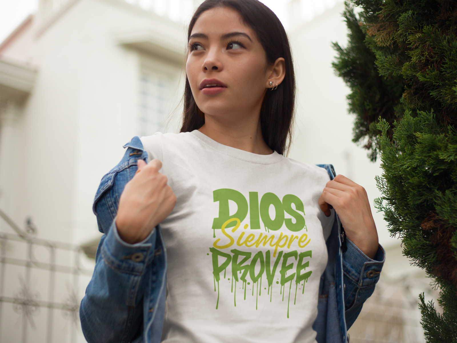 "God Will Always Provide" Christian T-Shirt - Graphic Faith Tee