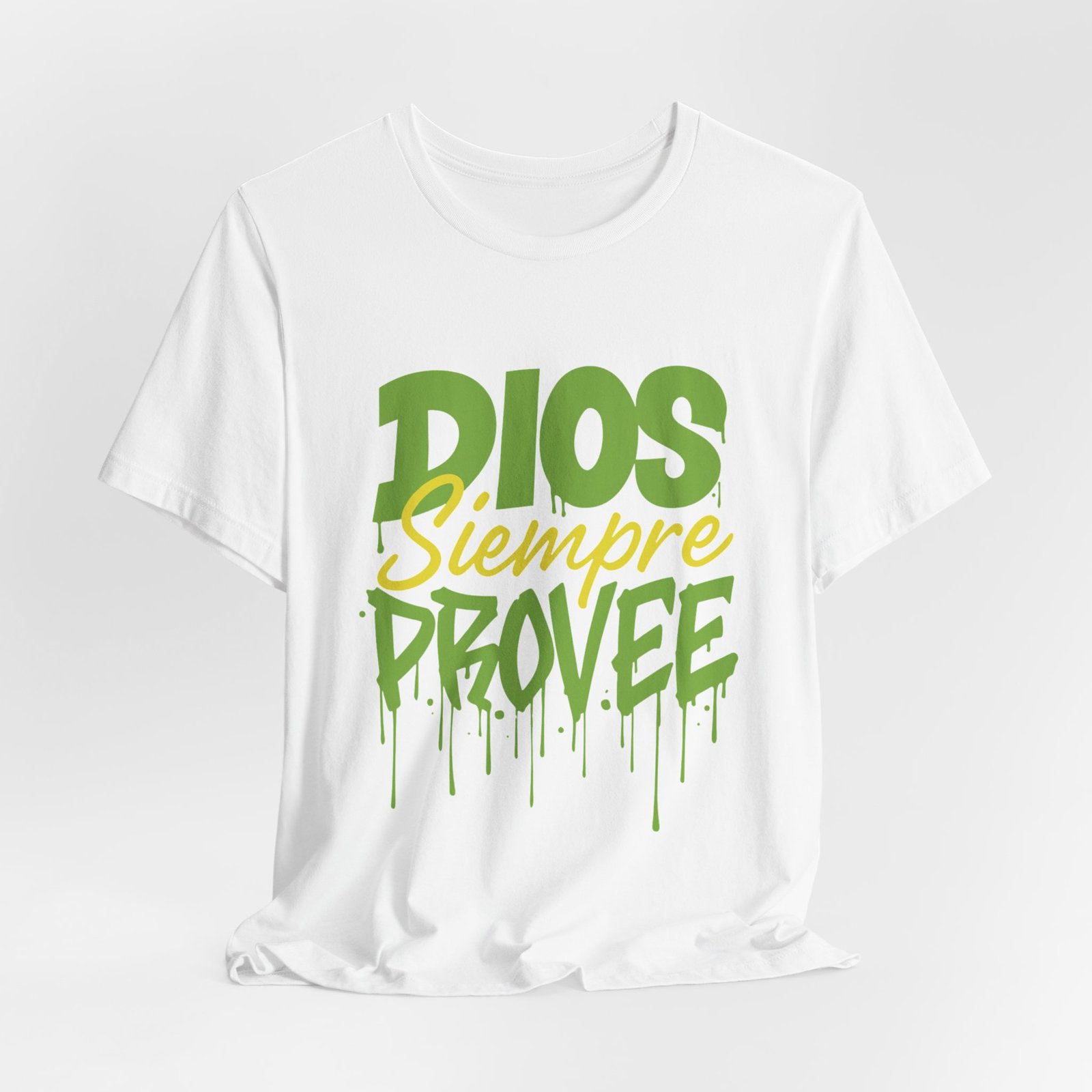 "God Will Always Provide" Christian T-Shirt - Graphic Faith Tee - Imagen 4