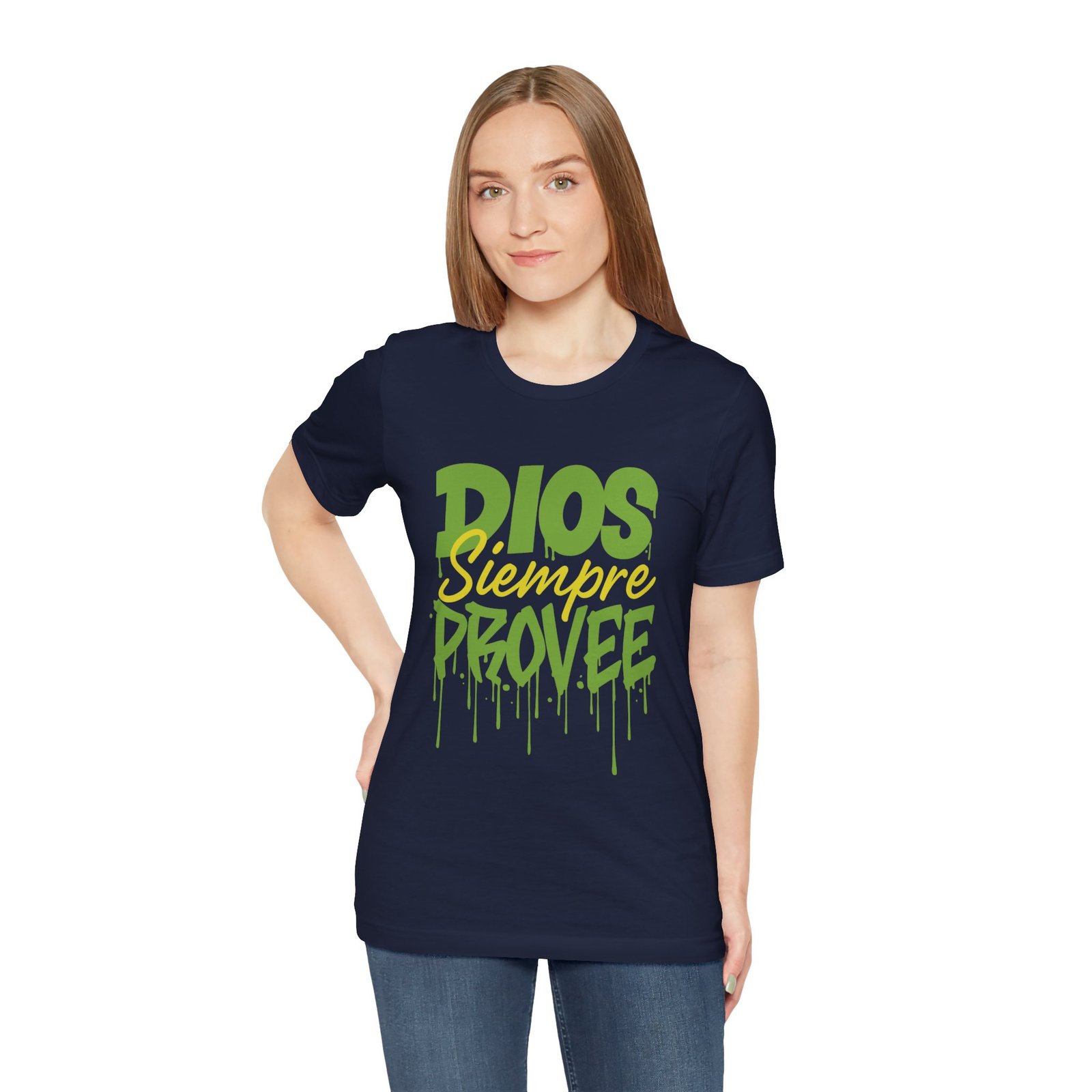 "God Will Always Provide" Christian T-Shirt - Graphic Faith Tee - Imagen 16